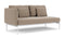 Barlow Tyrie Layout Deep Seating Double Corner Seat + High Arm – mit Kissen