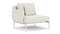 Barlow Tyrie Layout Deep Seating Single Seat - One Arm - avec coussins