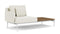 Barlow Tyrie Layout Deep Seating Solo Set - avec coussins