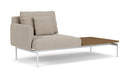 Barlow Tyrie Layout Deep Seating Solo Set - avec coussins