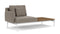 Barlow Tyrie Layout Deep Seating Solo Set - avec coussins