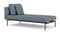 Barlow Tyrie Layout Deep Seating Single Lounger - Double seat with single back - with cushions