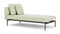 Barlow Tyrie Layout Deep Seating Single Lounger - Double seat with single back - with cushions