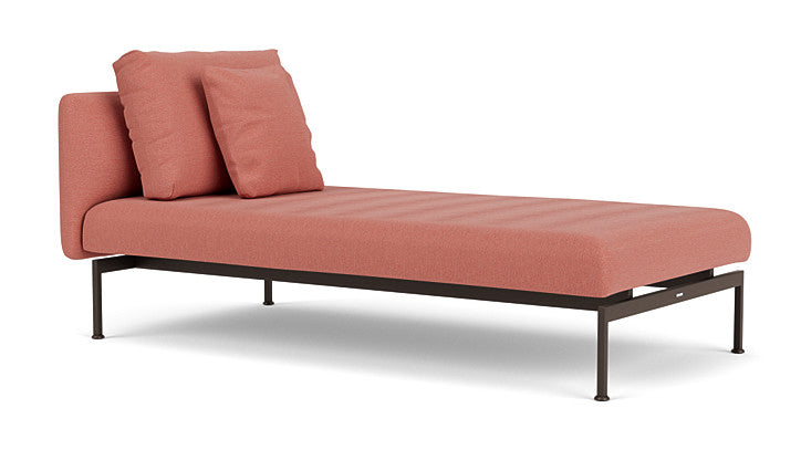 Barlow Tyrie Layout Deep Seating Single Lounger - Double seat with single back - with cushions