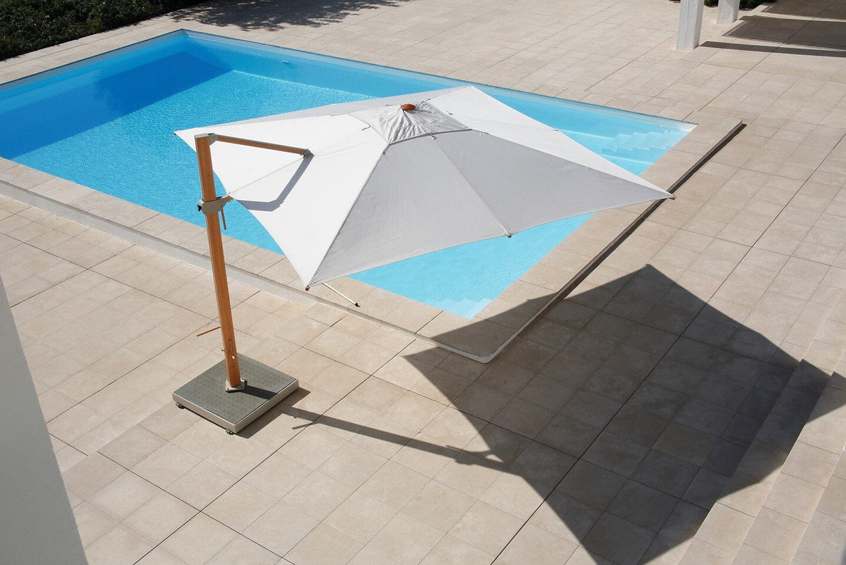 Barlow Tyrie Napoli Parasol Cantilever 400x400cm à mât déporté 