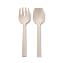 Blim Plus Paestum Posate Couverts à salade 2pces 29.3cm Moka grey 