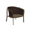 Emu 1216 Carousel Fauteuil Club Lounge Alu-Thick Twist Rope Indian Brown 41 / Corde Melange Brown 19 