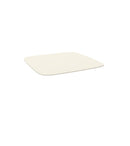 Emu 256 Shine Plateau de table HPL 79x79cm - Piétement en sus Matt White 23 