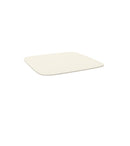 Emu 258 Shine Plateau de table HPL 60x60cm - Piétement en sus Matt White 23 