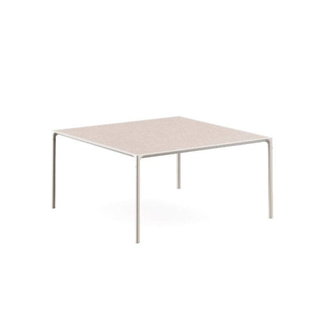 Emu 724 Terramare Table repas 150x150cm Matt White 23 / Gres Salt 51 