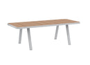 Ethimo Swing Table repas 240x100cm Natural Teak Warmwhite 