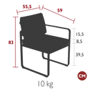 Fermob Bellevie Fauteuil Repas 2022 