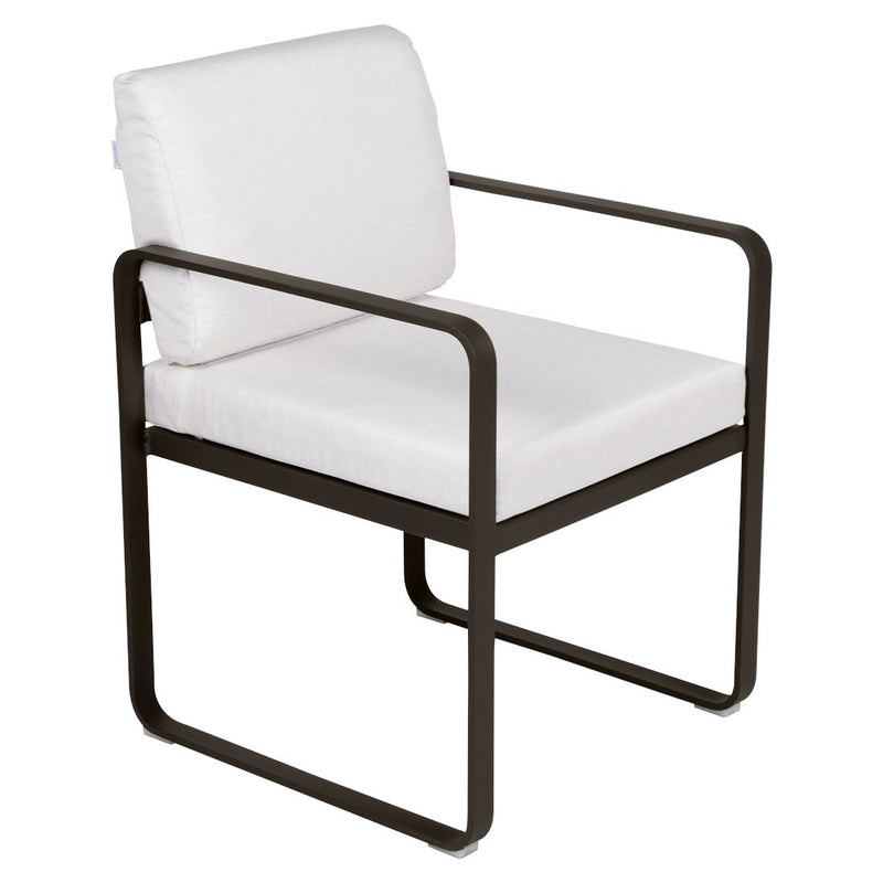 Fermob Bellevie Fauteuil Repas 2022 Tonka E3 Blanc grisé 81 