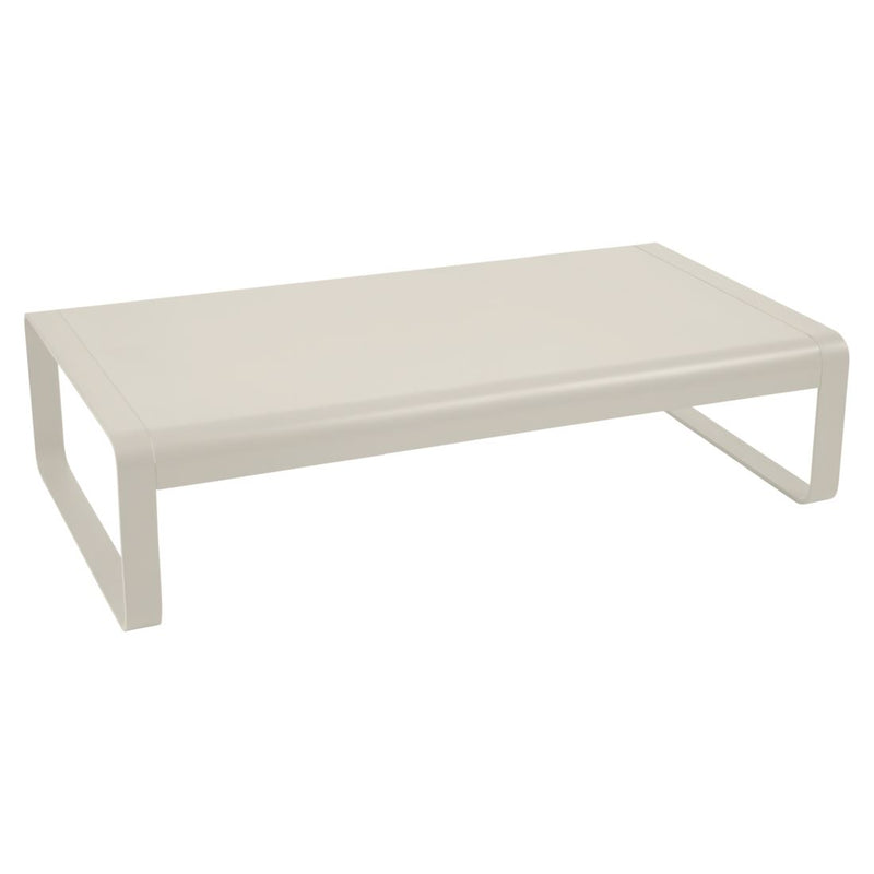 Fermob Bellevie Grande Table basse 138 x 80cm Gris argile A5 