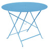 Fermob Bistro Table Ø 96cm Bleu maya E1 