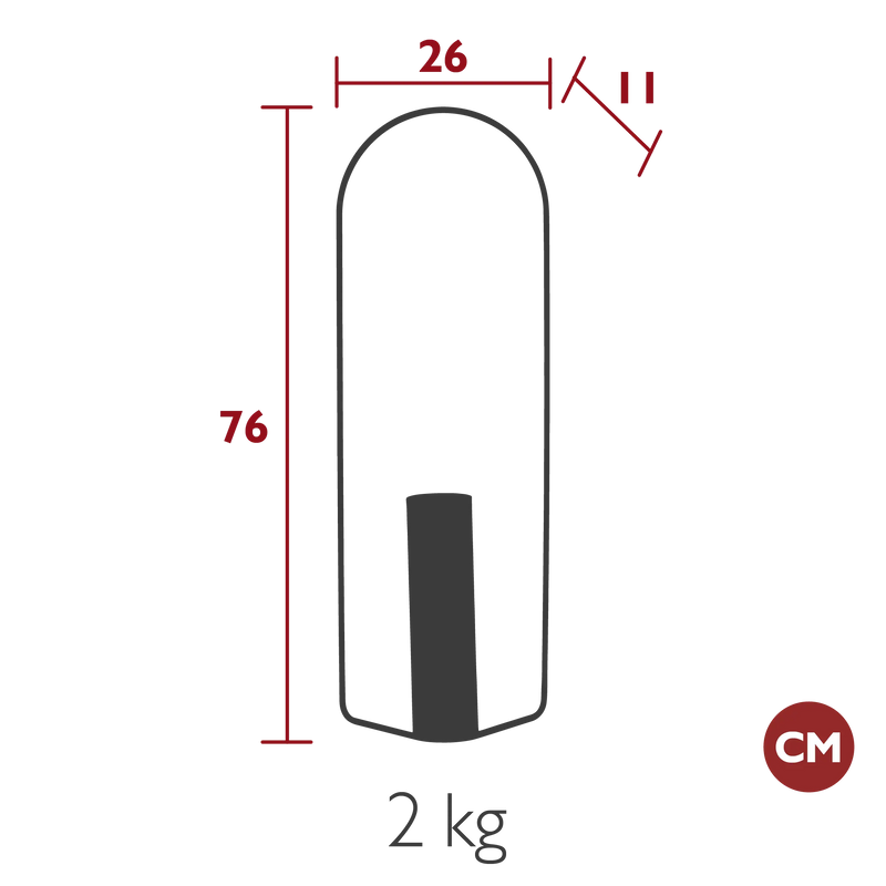 Fermob Itac Vase Cylindrique H 76cm 