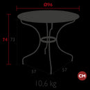 Fermob Opera+ Table ø 96cm 