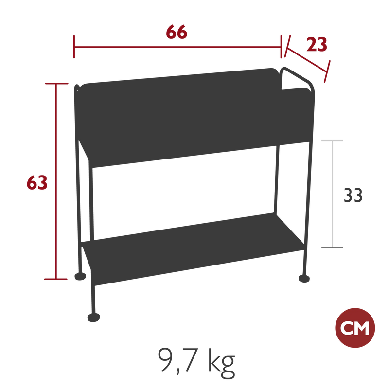 Fermob Picolino Cache Pot H.63cm 