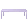 Fermob Ribambelle Table 2 allonges 149/234 x 100cm Guimauve D1 