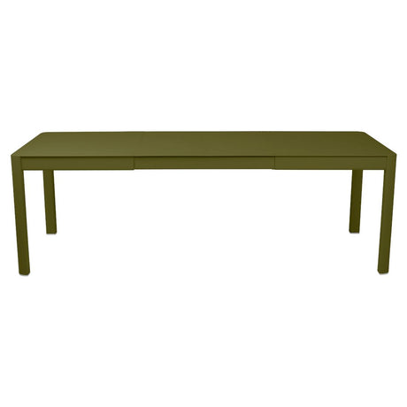 Fermob Ribambelle Table 2 allonges 149/234 x 100cm Pesto D3 