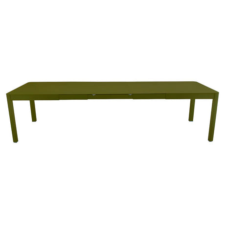 Fermob Ribambelle Table 3 allonges xl 149/299 x 100cm Pesto D3 