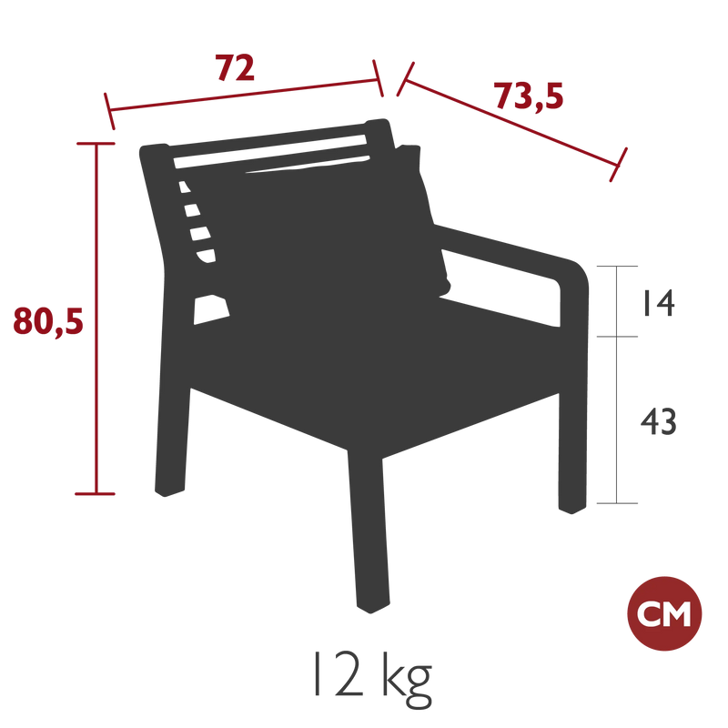 Fermob Somerset Fauteuil 