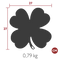 Fermob Trèfle Dessous de plat 27 x 27cm 