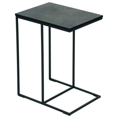 Fischer Möbel Flora Lounge Add-on Table d'appoint 41x30cm H:52cm HPL Titan 75 