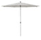 Glatz Parasol Alu-Smart easy Ø200cm 156 Pale grey 