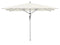 Glatz Parasol Fortello LED 300x300cm 158 Off white 