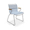 Houe Click Dining chair bamboo armrests Dusty light blue 