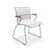 Houe Click Dining chair bamboo armrests Muted white 