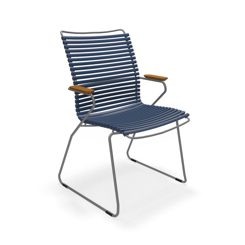 Houe Click Dining chair tall back Dark blue 