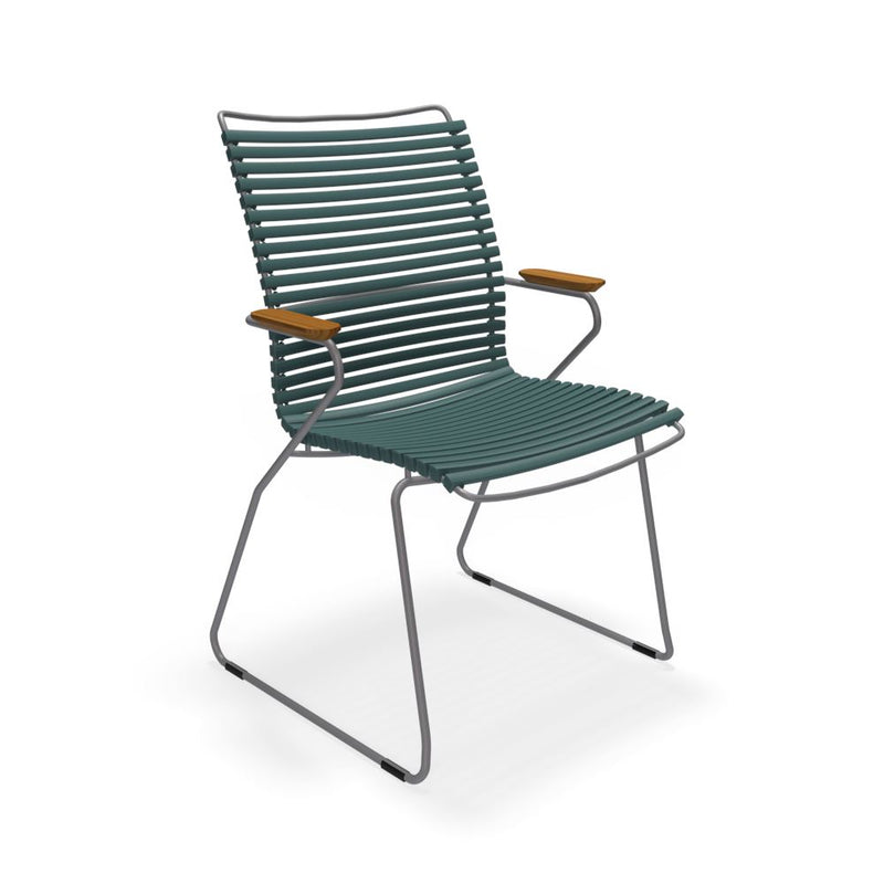 Houe Click Dining chair tall back Pine green 