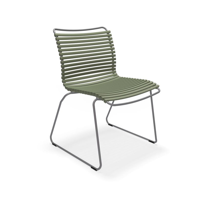 Houe Click Dining chair without armrest Olive green 