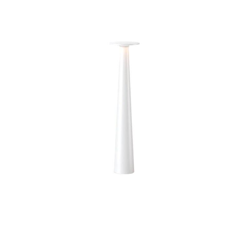 IP44.DE Lix Skinny Lampe LED sans fil d'extérieur h: 25.5cm Pearl white 