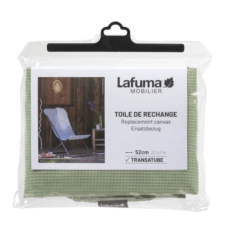 Lafuma Transatube Toile de rechange Batyline Iso Vert Moss 