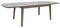 Les Jardins Copenhague Table extensible 200/280x105cm Duratek - HPL Béton 