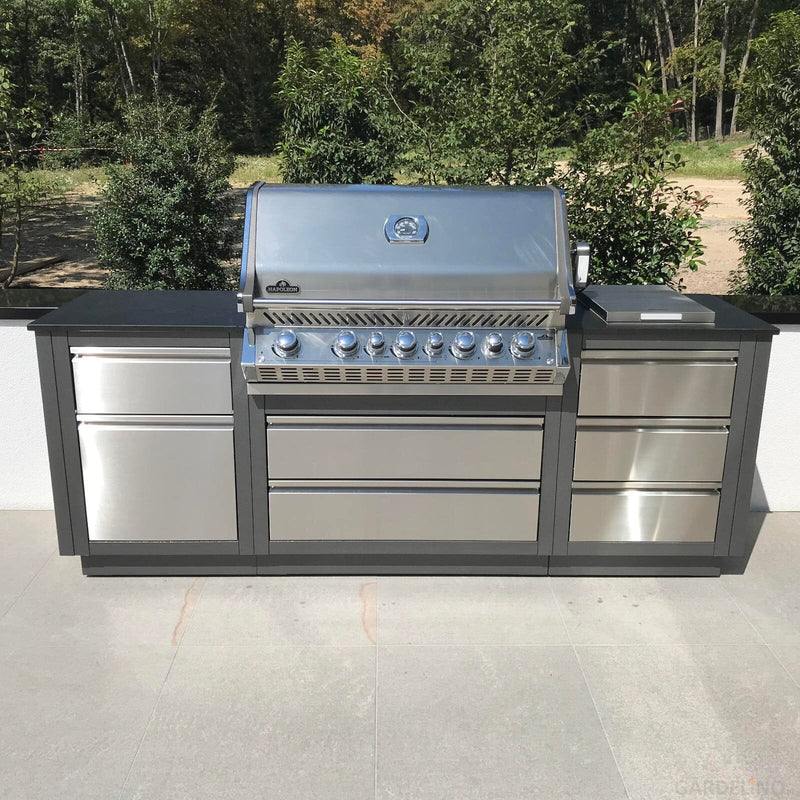 Napoleon Prestige Pro encastrable 665 RB Barbecue Grill à gaz Inox 