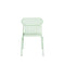 Petite Friture Week-end Chaise sans accoudoirs Vert pastel 12 