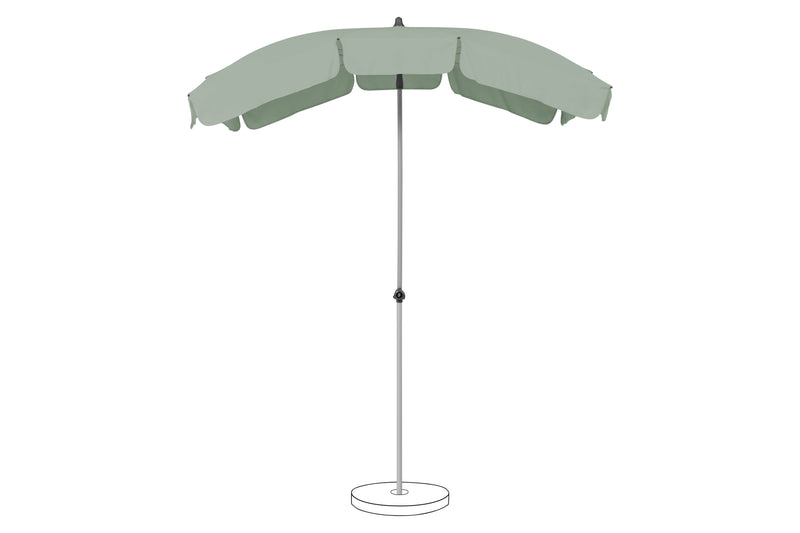 Suncomfort by Glatz Parasol Siesta 180x130cm Frost green 023 