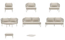 Vincent Sheppard Kodo Modular 1-Seater Left, coussins en sus 