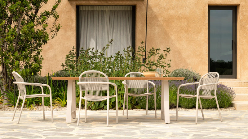 Vincent Sheppard Matteo Dining Table 285x100cm Teak Top 