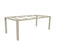 Zebra Alus Piètement de table 210x100cm H:74cm Light Taupe 