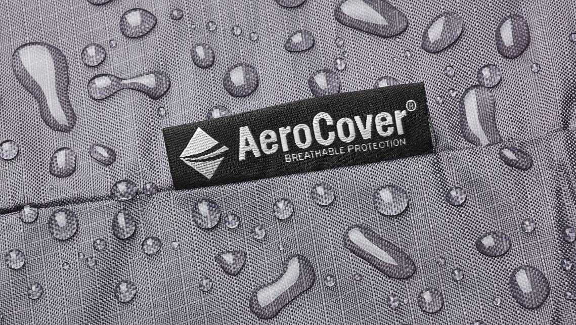 Aerocover Housse de protection pour salon d'angle Lounge à plateforme forme L Droite 350x275x90cm H:30/45/70cm 