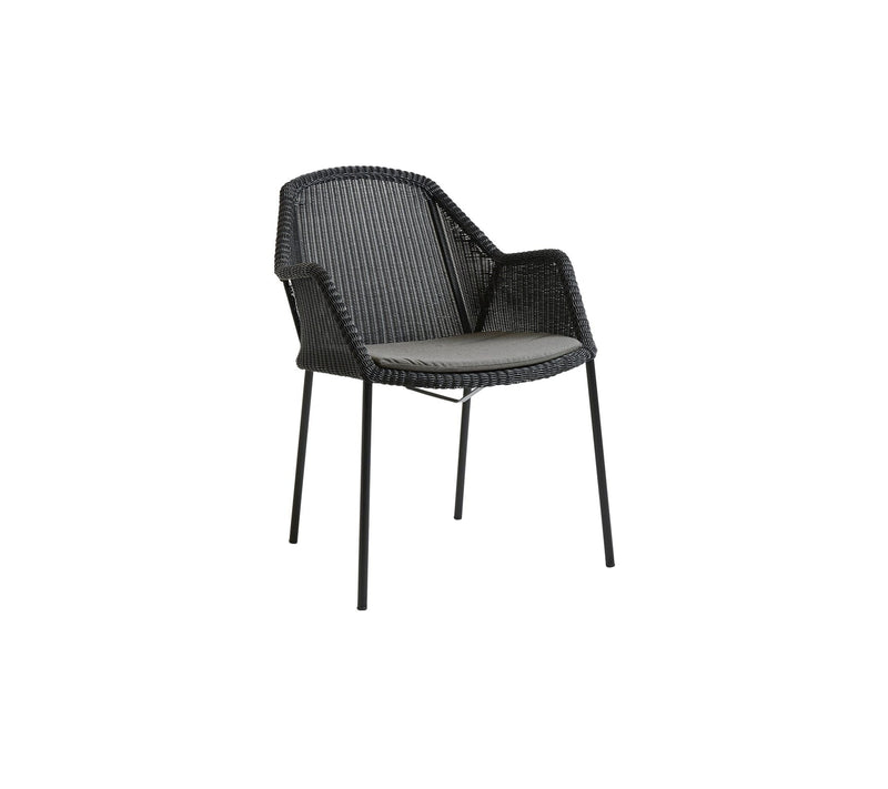 Cane-line Breeze Fauteuil repas empilable, coussins en sus (5464) 