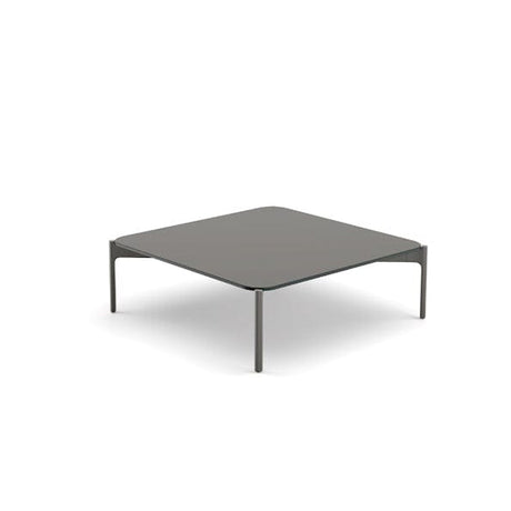 Dedon Izon Set Coffee Table 80x80cm, avec plateau HPL Black Pepper Black Pepper 317 