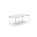 Dedon Izon Set Coffee Table 90x50cm, avec plateau en mineral composite Talc Talc 343 