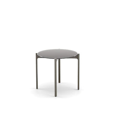 Dedon Izon Set Side Table / Table d'appoint Ø54,5cm, avec plateau HPL Black Pepper Black Pepper 317 