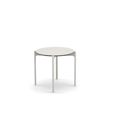 Dedon Izon Set Side Table / Table d'appoint Ø54,5cm, avec plateau HPL Lipari 2.0 Lipari 306 